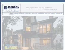 Tablet Screenshot of jacksondesignbuild.com